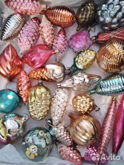 Елочные игрушки СССР