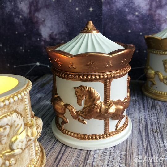 Ароматическая свеча ручной работы