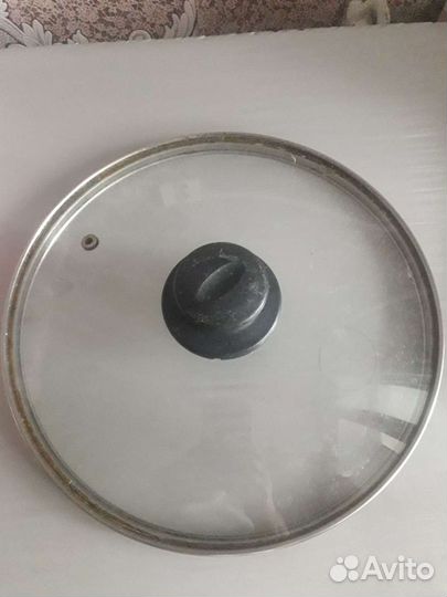 Крышка стеклянная для сковороды