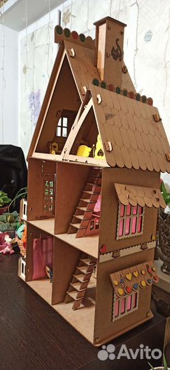 Игрушечный пряничный домик