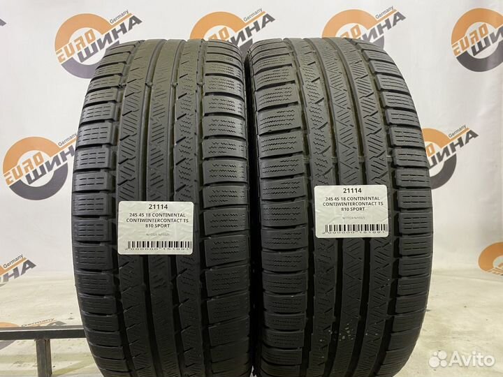 Continental ContiWinterContact TS 810 Sport 245/45 R18