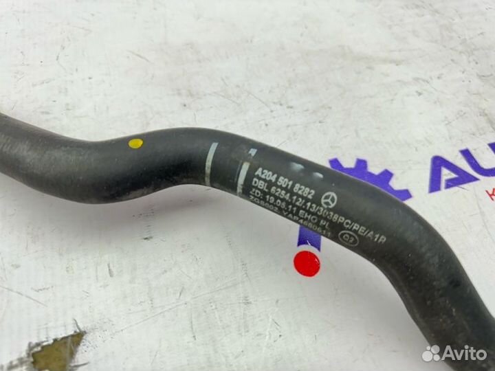 Патрубок радиатора нижний Mercedes C-Class W204