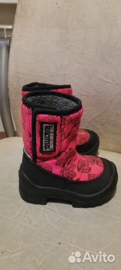 Зимние сапоги на девочку размер 21 kuoma