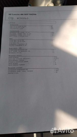 Мфу HP LaserJet MFP M425dn