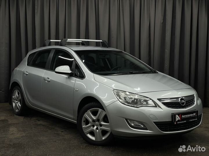 Opel Astra 1.6 AT, 2011, 141 000 км