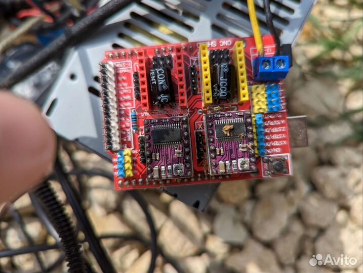 Сист. блок с оборудованием для чпу выжигателя