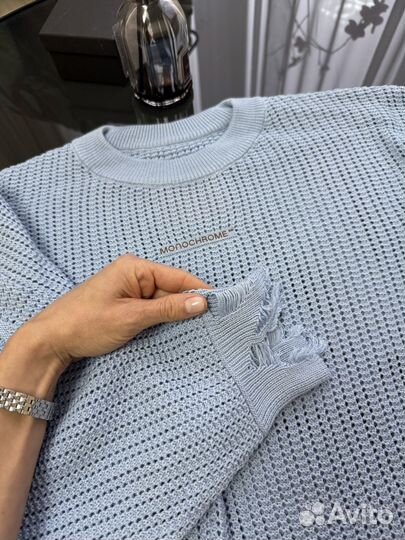 Свитер Monochrome Air blue