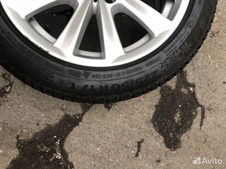 Колеса зимние в сборе для bmw 530