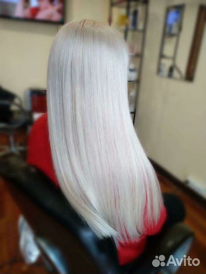 Окрашивание волос в блонд