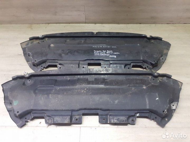 Защита переднего бампера Mercedes Benz X253