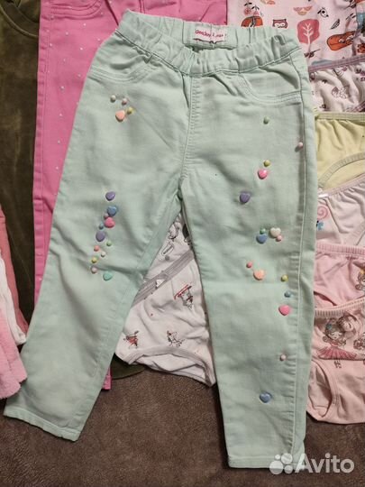 Вещи пакетом на девочку 86 92 98 104