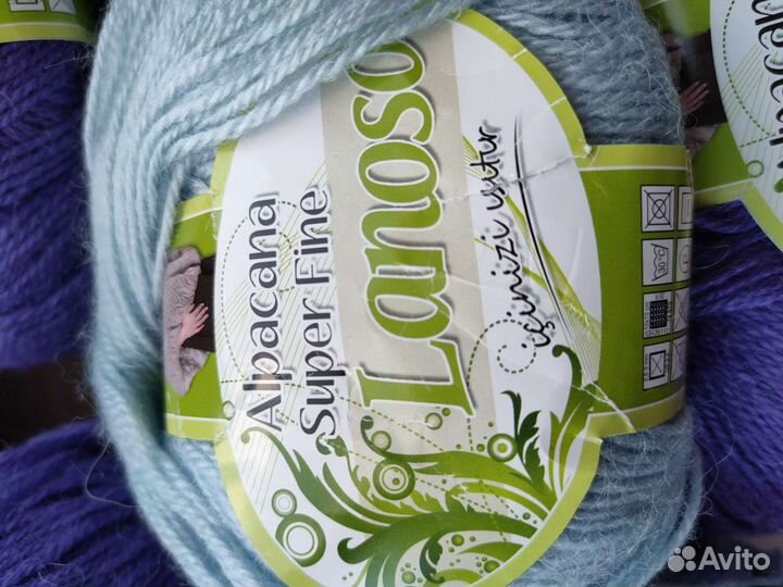 Пряжа нитки lanoso super fine alpacana