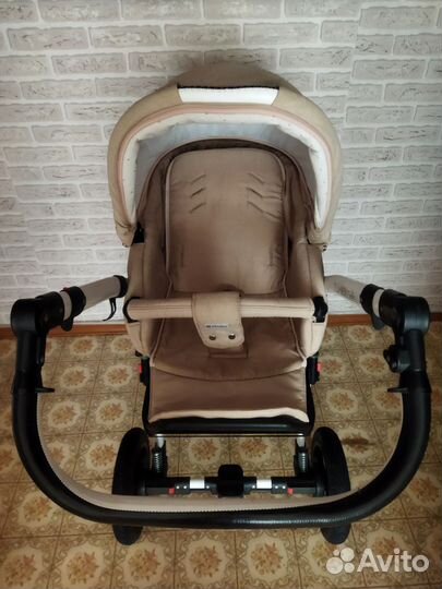 Коляска adamex 3 в 1 бу