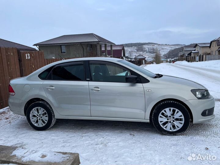 Volkswagen Polo 1.6 AT, 2014, 160 000 км