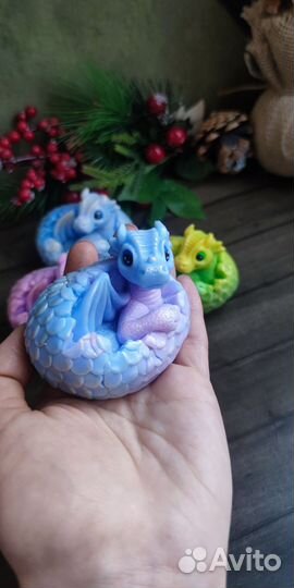 Мыло ручной работы Дракон