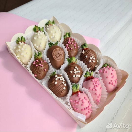 Клубника в молочном шоколаде