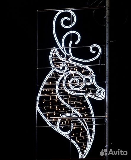 Световая фигура уличная