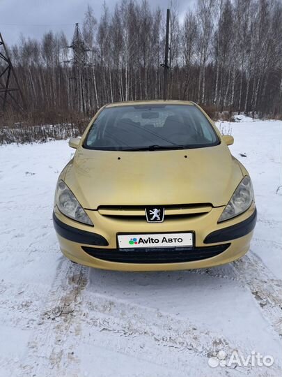 Peugeot 307 1.6 МТ, 2001, 141 438 км