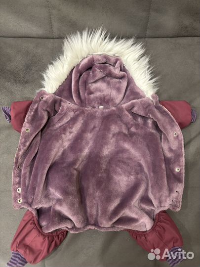 Комбинезон зимний для собак мелких пород