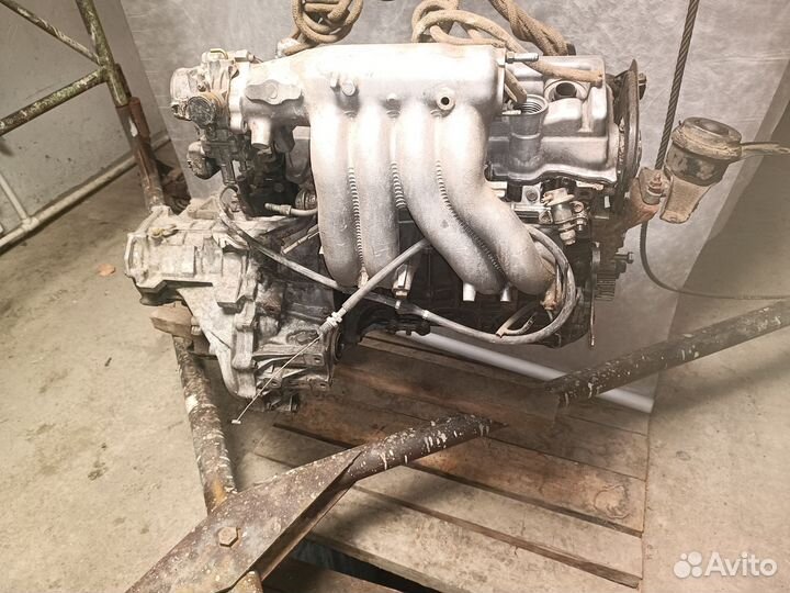 Двигатель в сборе Тойота ipsum