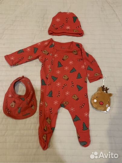 Новогодний костюм 3-6 мес