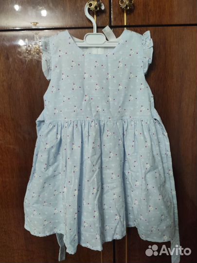 Летнее платье для девочки р 110
