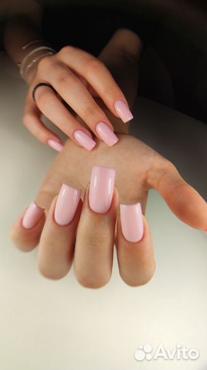 Маникюр, гель лак, укрепление,наращивание