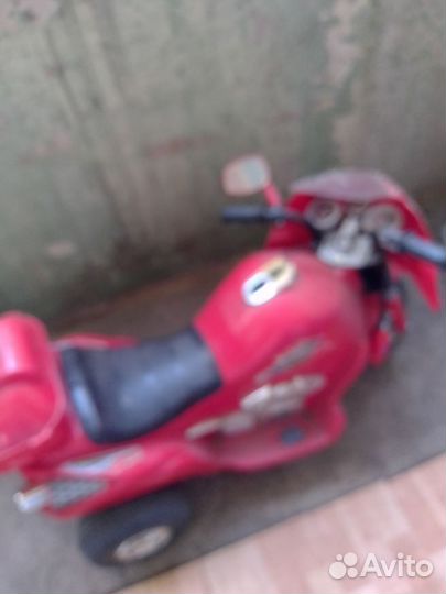 Детский мотоцикл на аккумуляторе бу