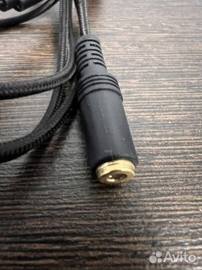 Удлинитель на наушники с микрофоном