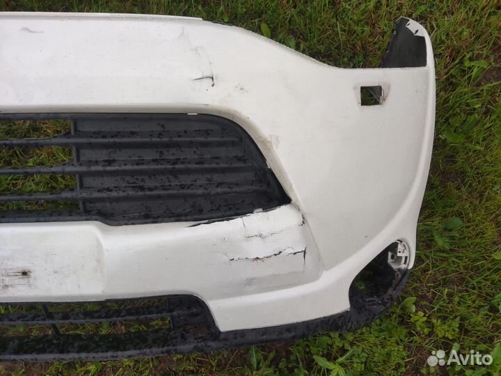 Передний бампер mitsubishi outlander 3