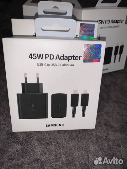 Быстрая зарядка samsung 45w