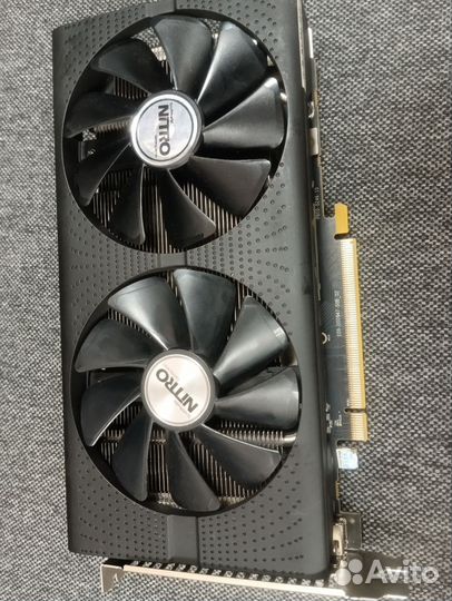 RX 580 8GB на пломбе