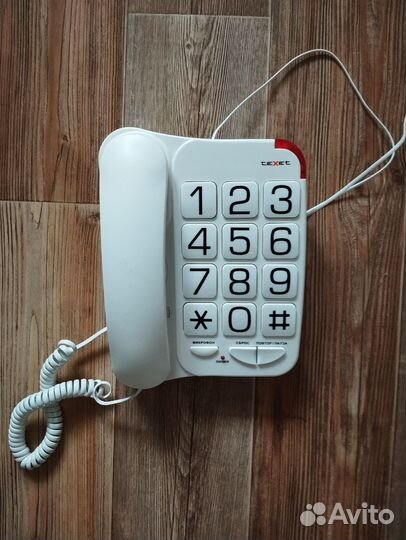 Стационарный телефон texet