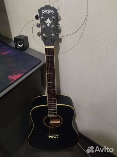Акустическая гитара washburn