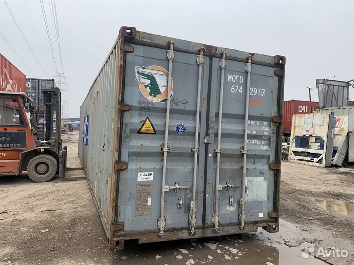 Морской контейнер 40 футов стандартный
