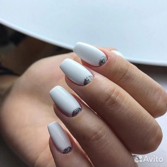 Маникюр покрытие гель лаком Амур 2