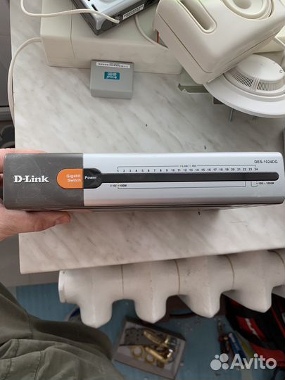 Коммутатор gigabit switch d link DES-1024dg