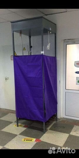 Дачный душ с подогревом