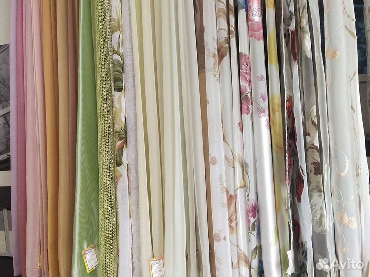 Шторы и тюль новые любого размера