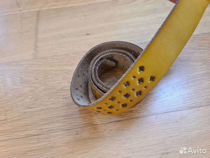 Ремень пояс кожа новый