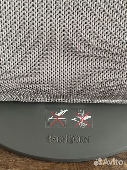 Шезлонг babybjorn сетка с оригинальной игрушкой