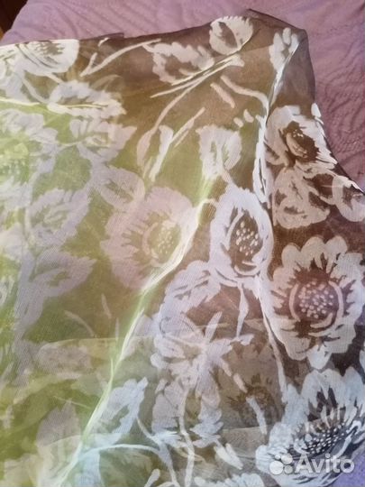 Платок капроновый (газовый). Винтаж