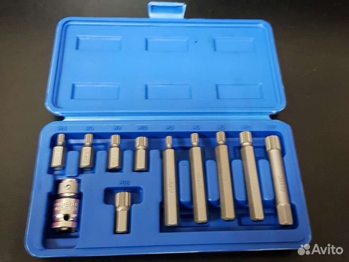 Набор бит spline (VAG) 11предметов