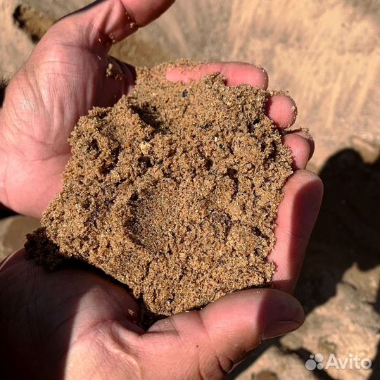 Песок карьерный, мытый