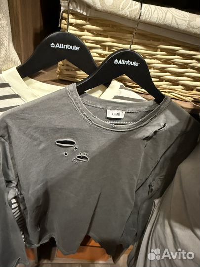 Лонгслив lime