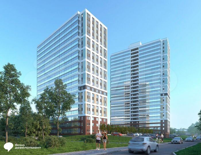 1-к. квартира, 31,6 м², 20/20 эт.