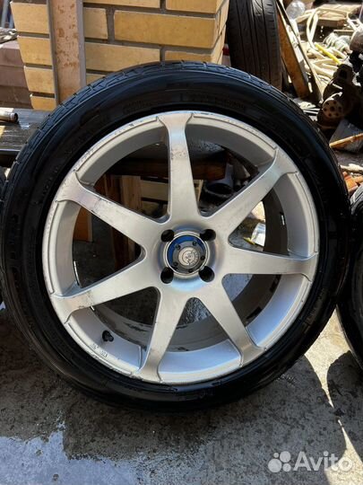 Колеса в сборе r17 летние 4 100