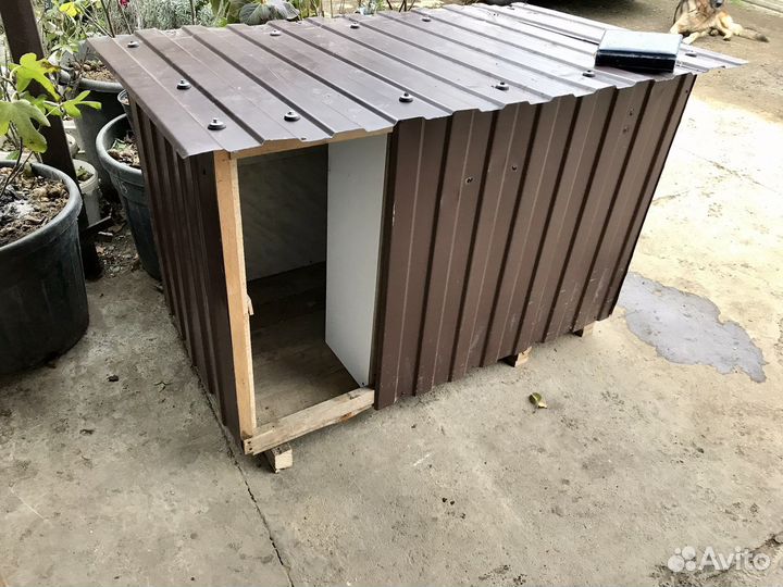 Будка теплая для большой собаки