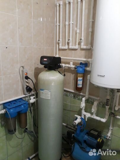 Система очистки воды. Фильтрация воды. 