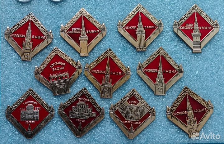 Наборы значков